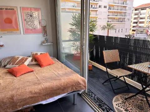 Elegant T2 Clim & Balcon - Plein Centre Канни Екстер'єр фото